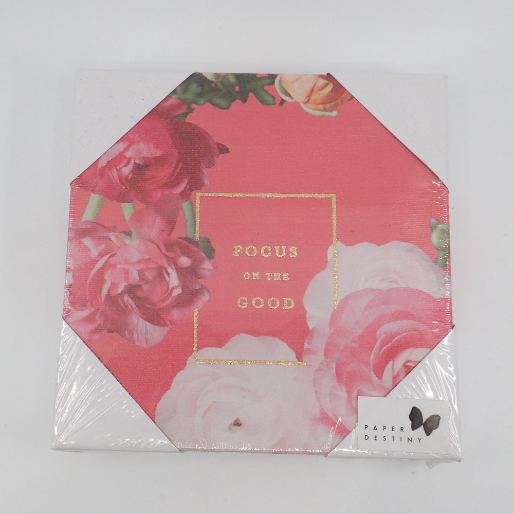 Paper Destiny Focus Canvas Art - New